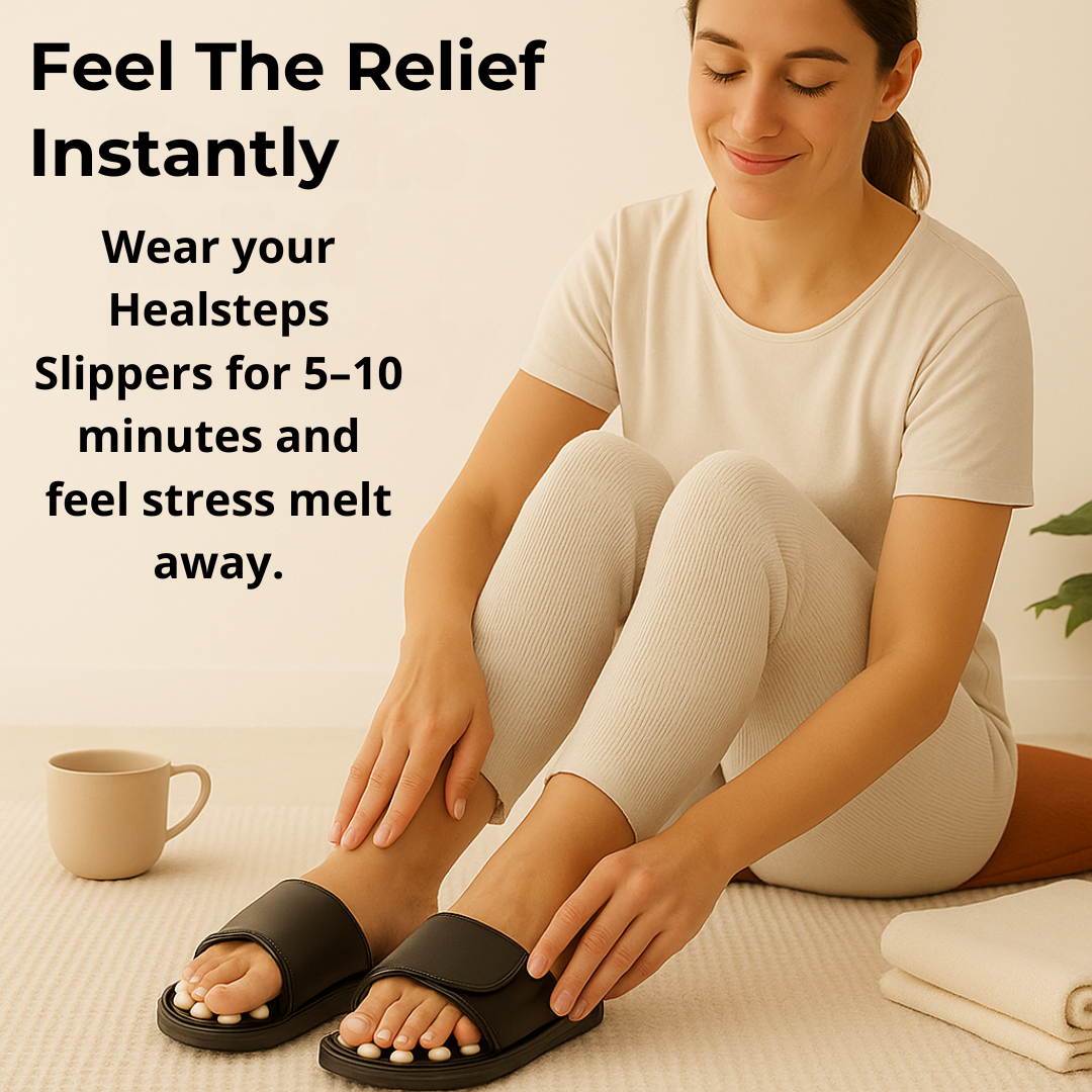 HealSteps™ Acupressure Slippers