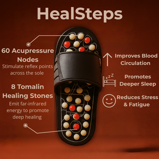 HealSteps™ Acupressure Slippers